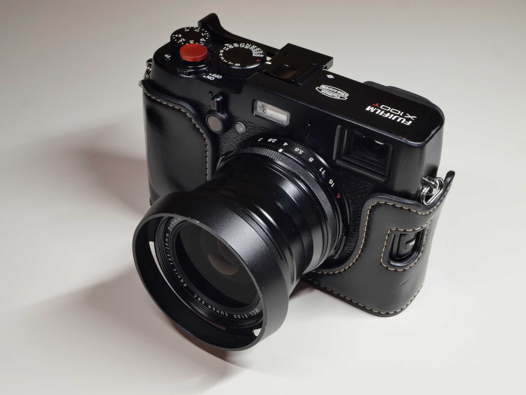 Lente Fujifilm WCL-X100B preta