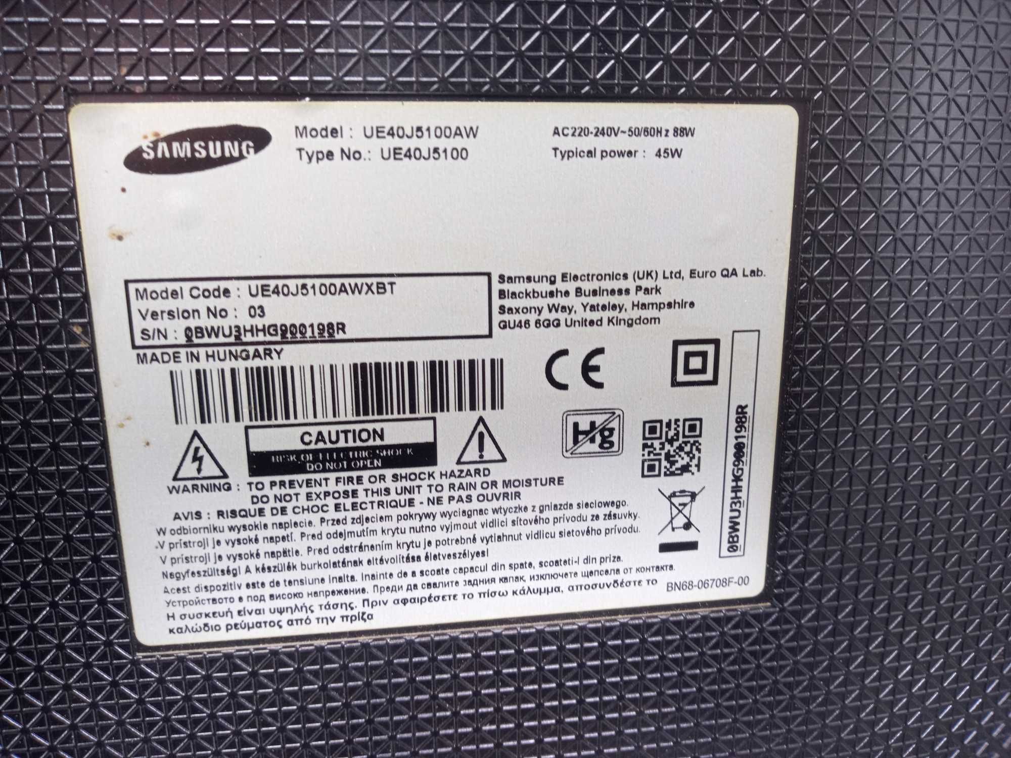 Telewizor Samsung 40 cali UE40J5100AW
