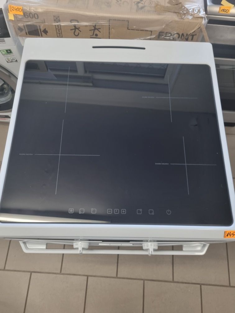 Kuchenka wolnostojąca z płytą indukcyjną INVENTUM VFI6042WIT
