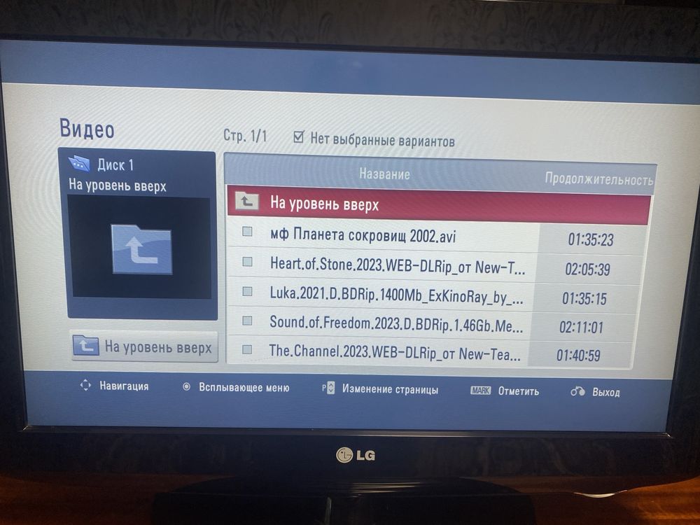 Телевизор для дачи LG