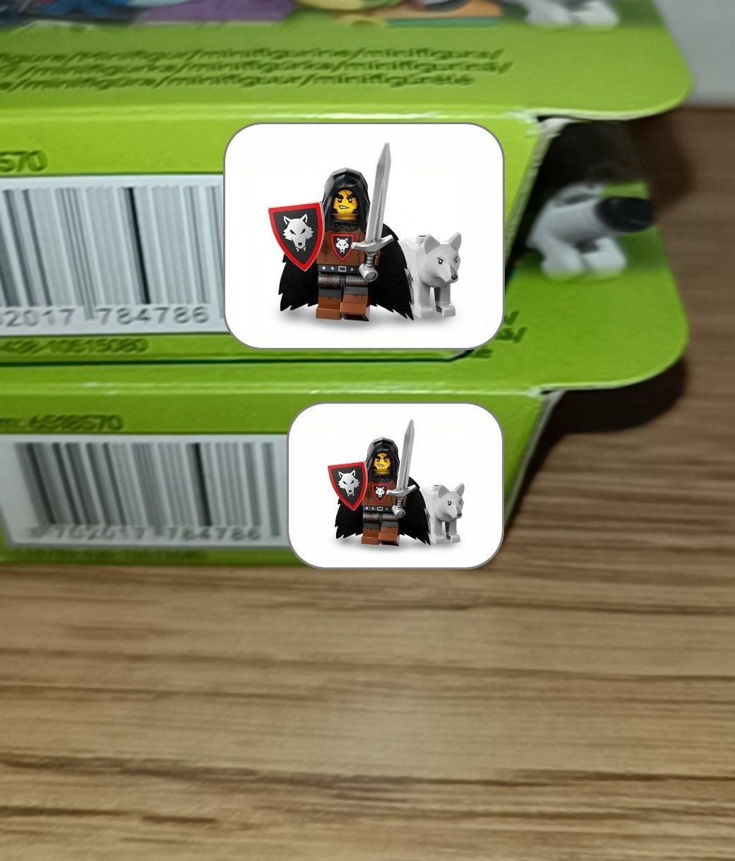 LEGO minifigures seria 27 wolfpack wilk beastmasters