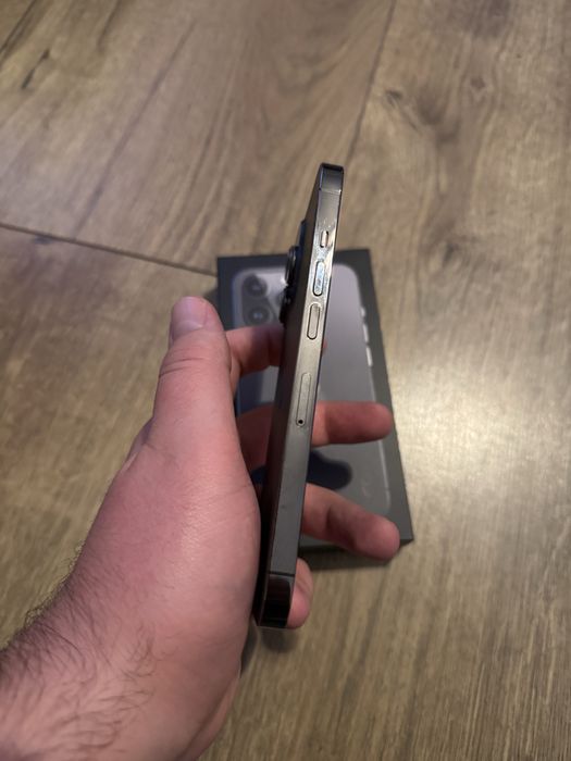 iPhone 13 Pro 256GB Graphite – Stan BDB, Etui MagSafe + Akcesoria