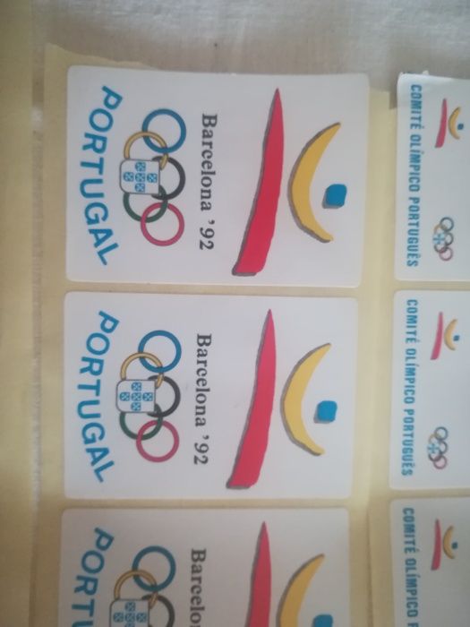 Autocolantes Comité /Academia Olímpica antigos