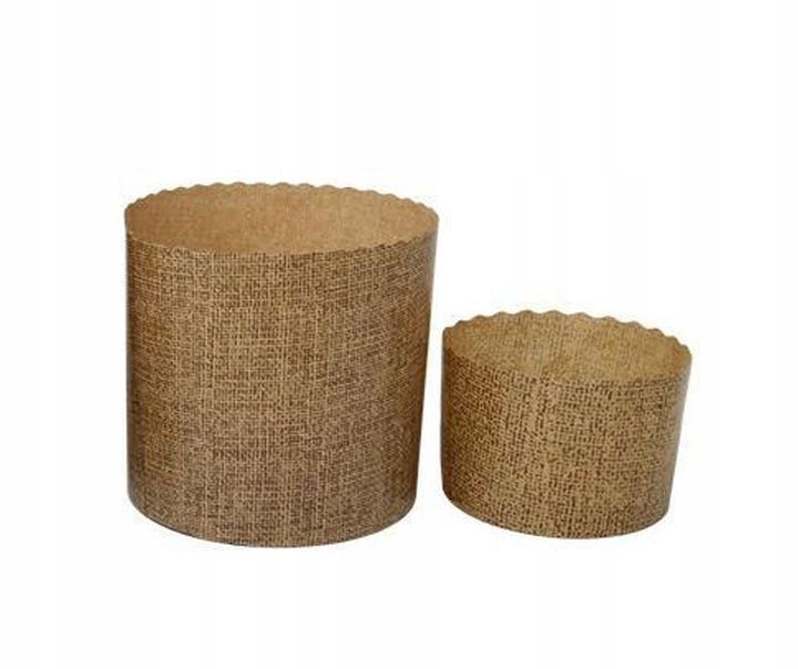 Foremki Papierowe Do Pieczenia Babek Paschy Panettone Mini 7X5Cm 10Szt