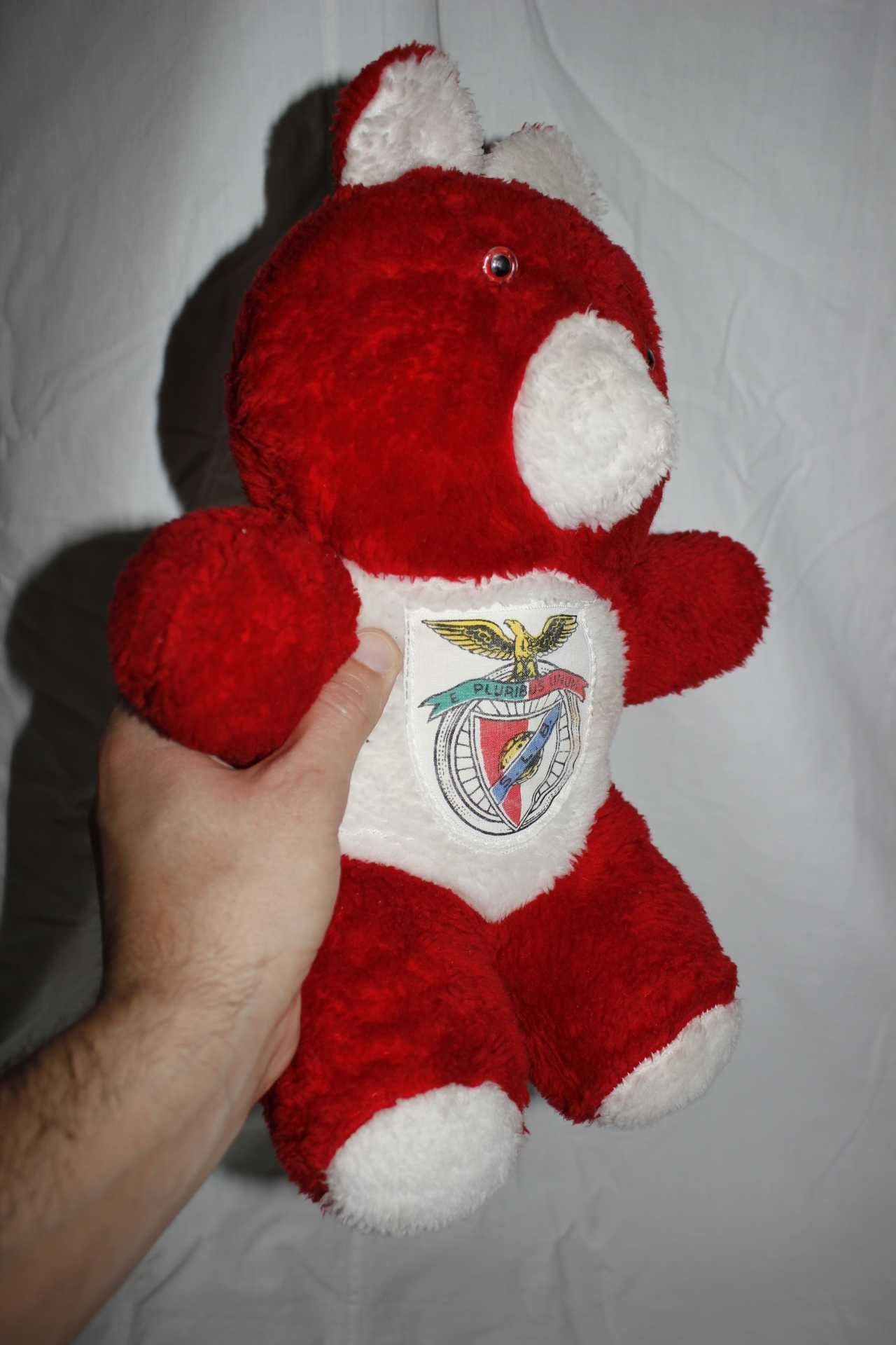 Antigo Peluche Com Emblema do Benfica SLB - Original