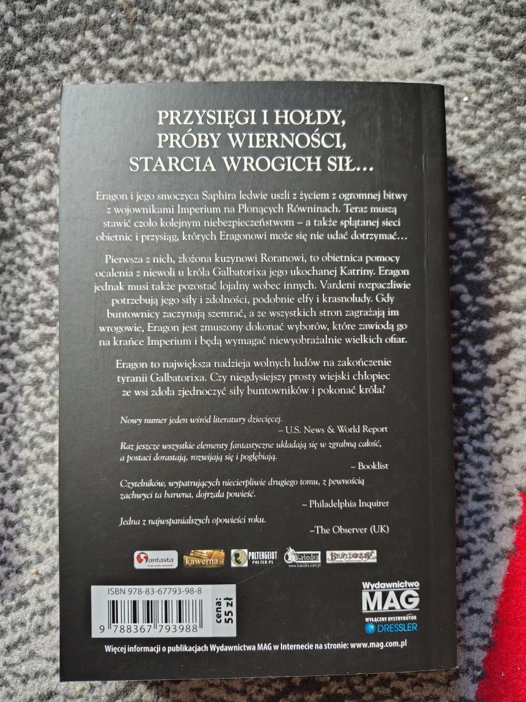 Brisingr Eragon tom 3