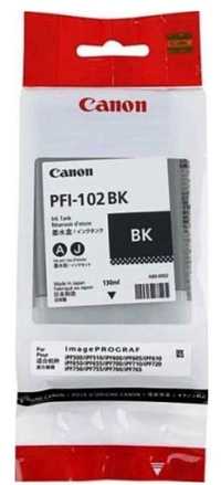 Oryginalny tusz Canon PFI-102BK Black 0895B001