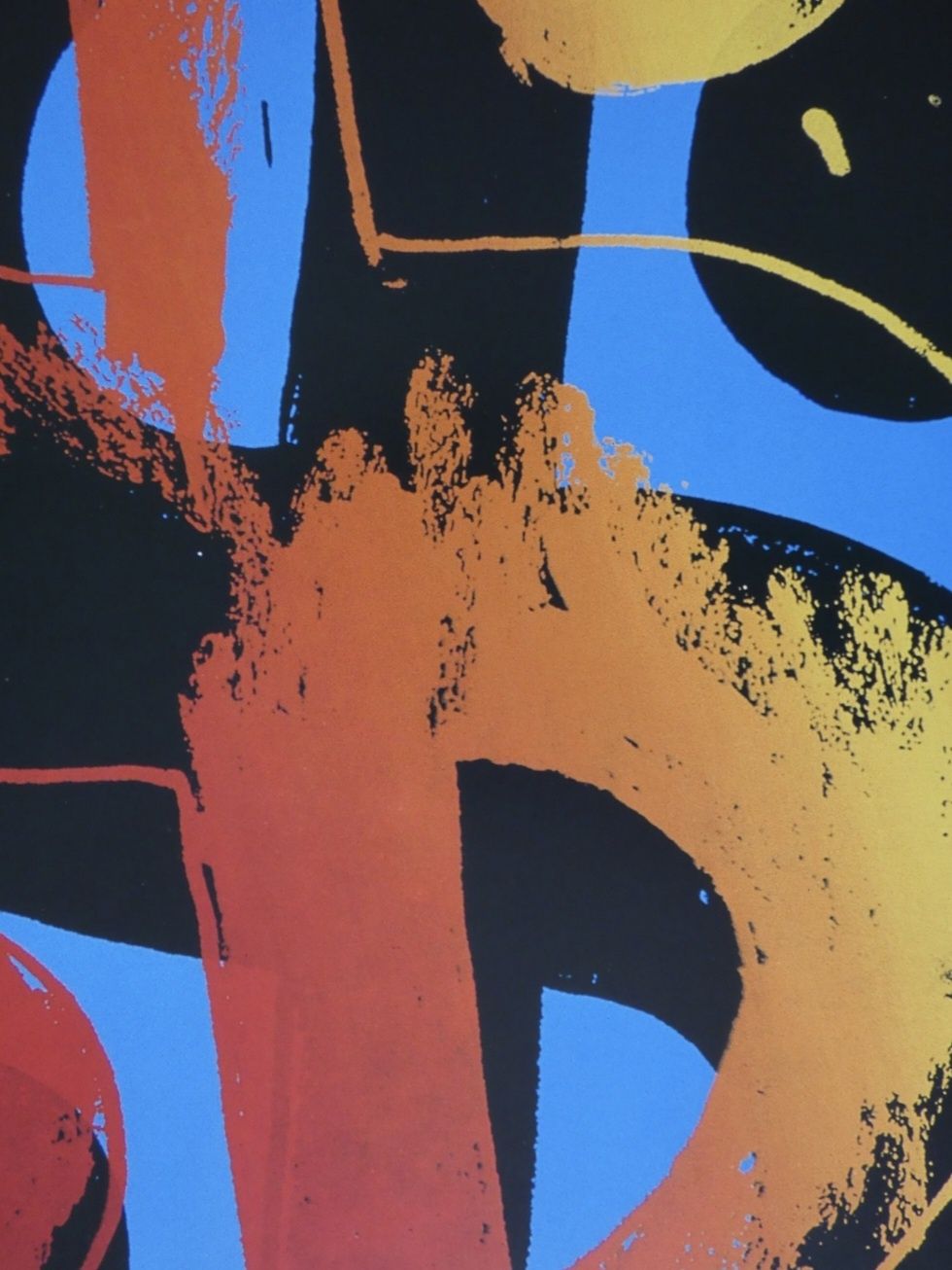 Litografia Andy Warhol $ (Dollar Sign)