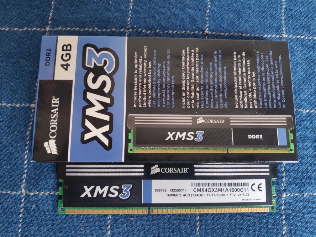 RAM Corsair XMS3 DDR3 4GB