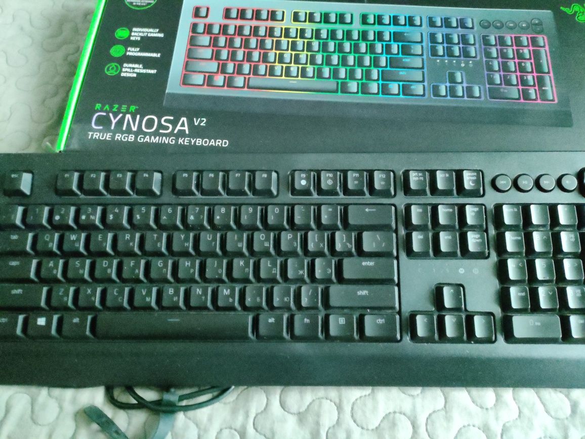 Клавіатура Razer Cynosa V2 USB