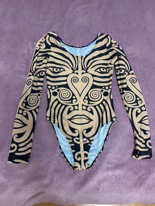 Боді з довгим рукавом