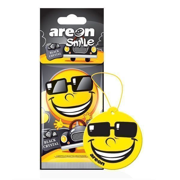 Areon Smile Dry Odświeżacz Do Samochodu Black Crystal (P1)