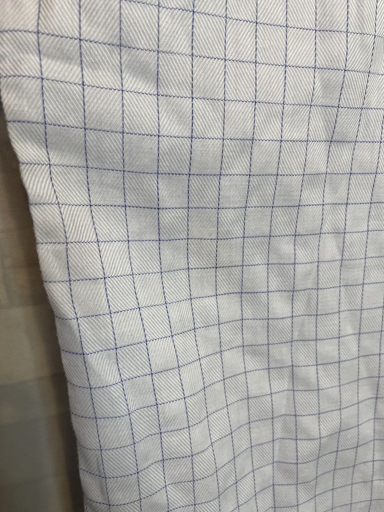 Koszula w kratę męska Yves Saint Laurent M