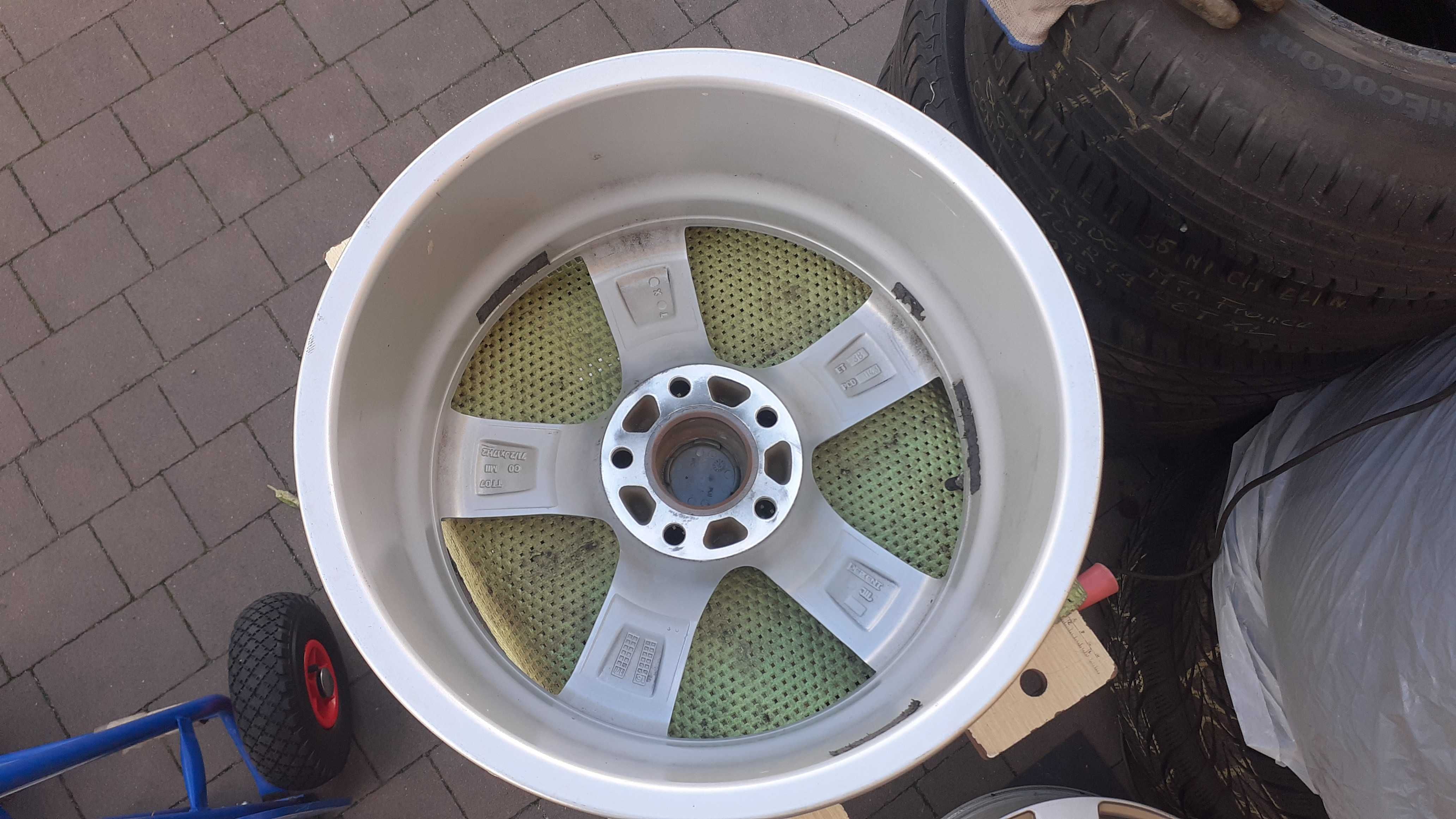 Felgi aluminiowe DEZENT-NISSAN 5x114.3, 7.5x17, ET38, Czujniki, Ideały