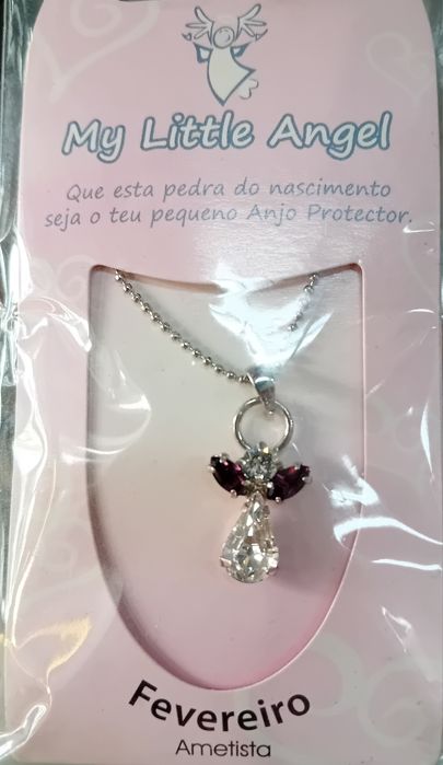 Lindos colares Angel  com pedra