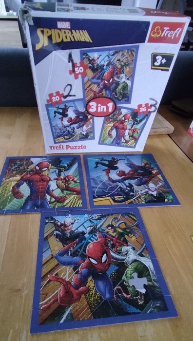 Puzzle Spiderman 3 w 1