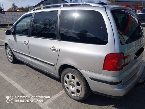 VW Sharan 7 osób benzyna - gaz