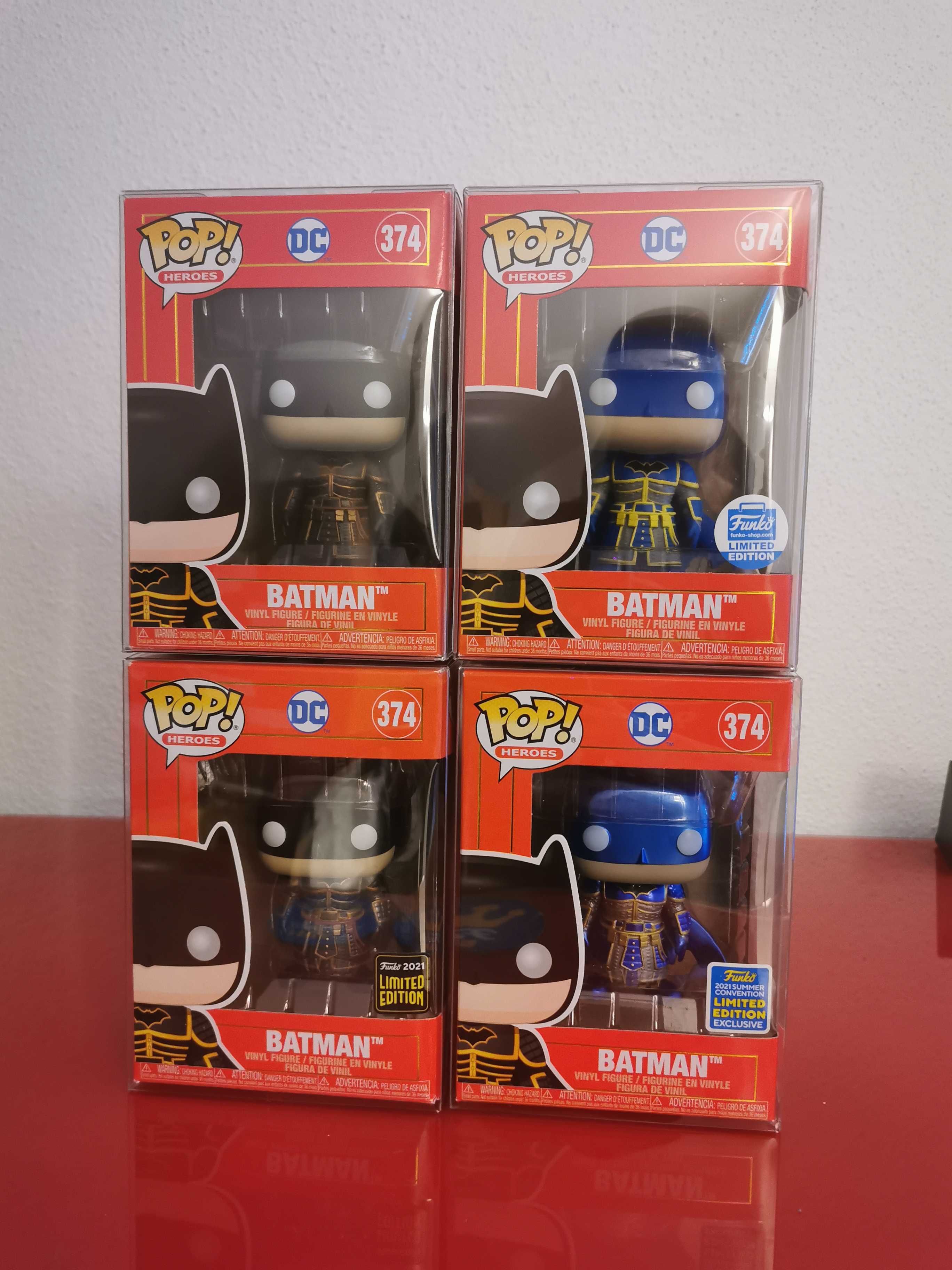 Funko Pop Batman Imperial Palace lote com 4 (não vendo separados)