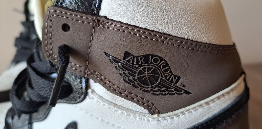 Nike Air jordan 1 dark mocha, número 38,5