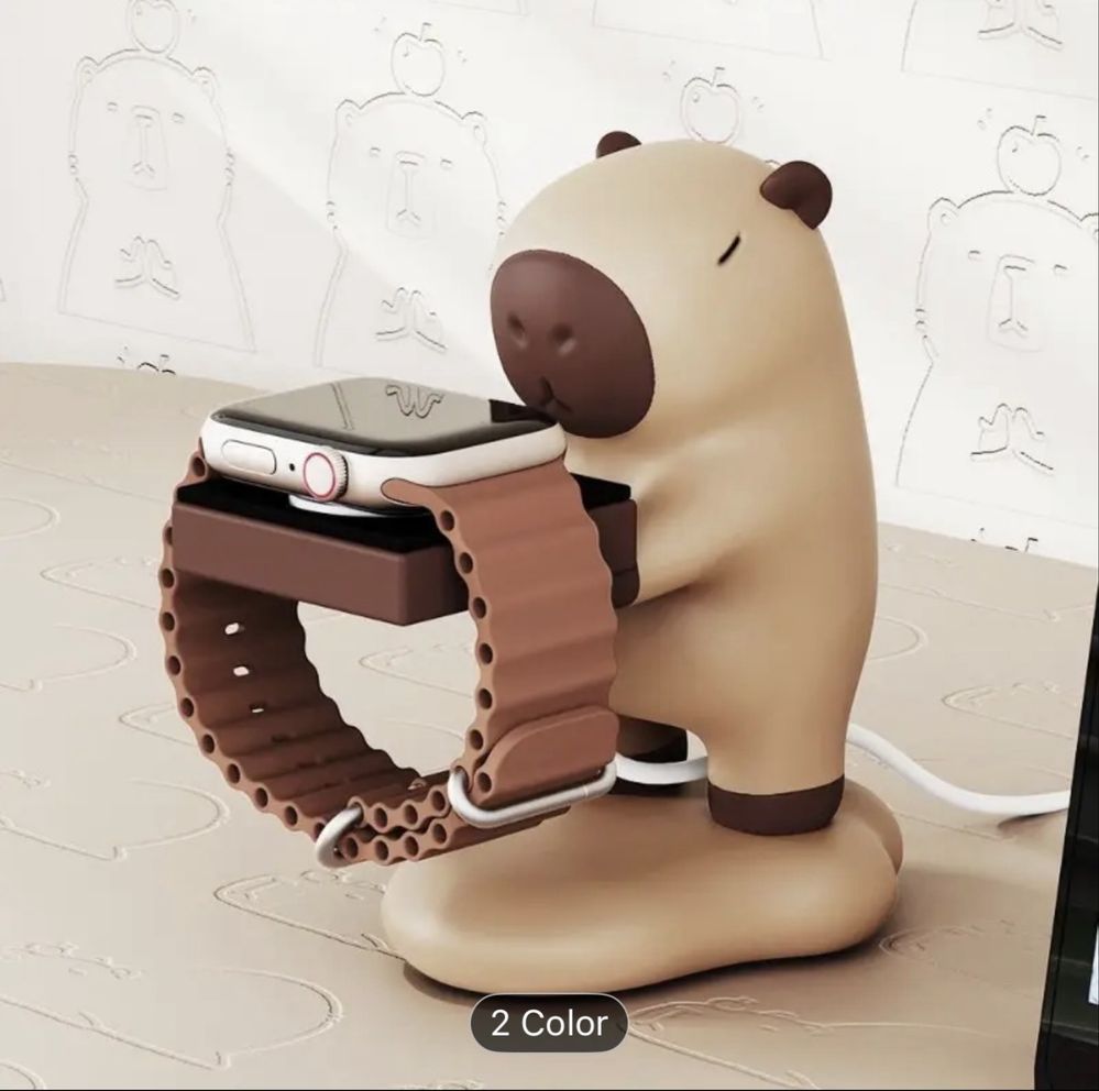 Adorable Capybara Watch Charging Stand