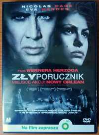 ZŁY PORUCZNIK film na DVD z Nicolasem Cage, stan idealny