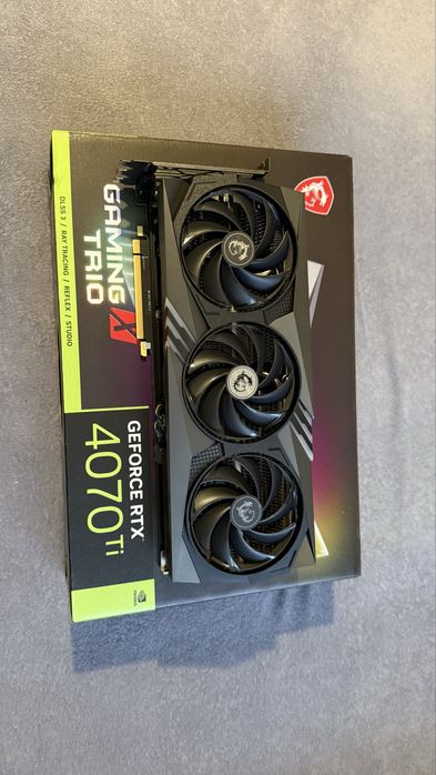Msi RTX 4070 ti gaming trio x