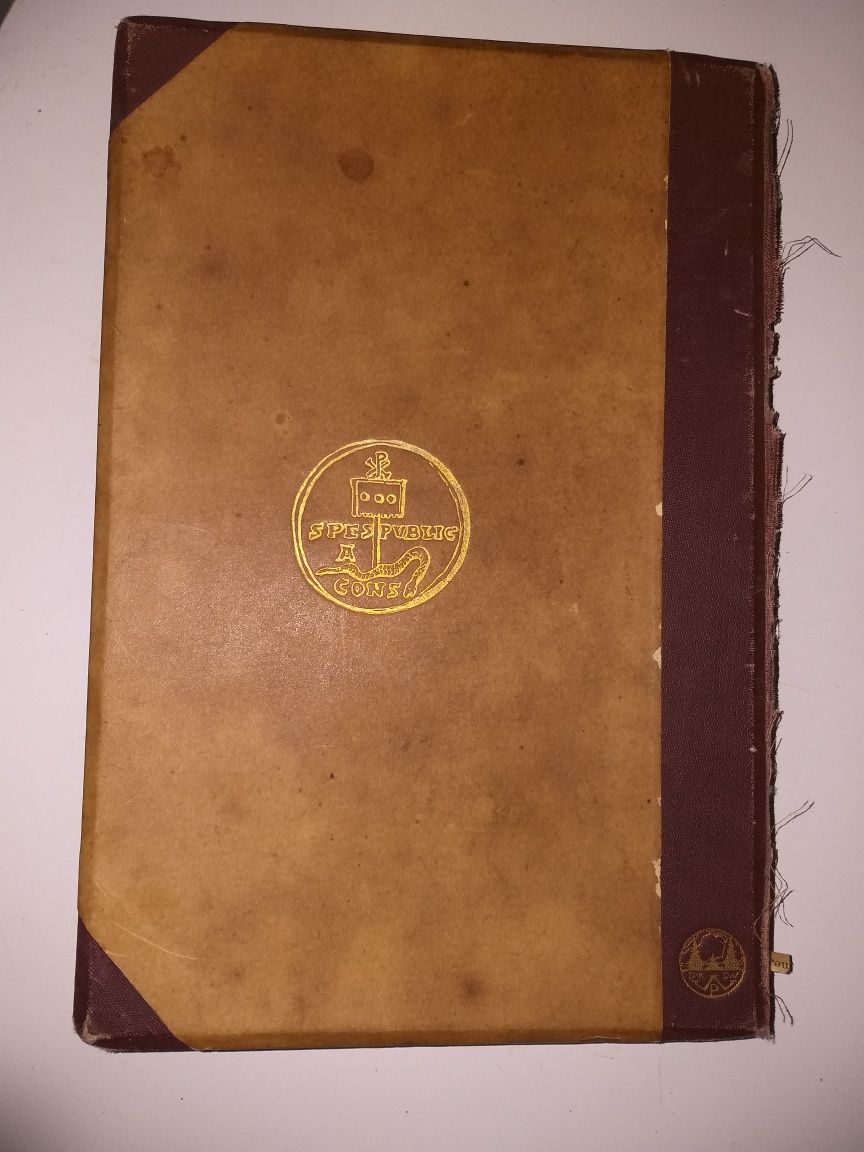 Stara,przedwojenna, polska książka Konstantyn Wielki