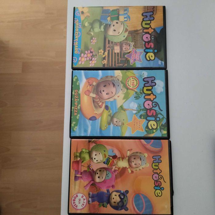 Hutosie bajki na DVD 3 szt. podobne w stylu jak Teletubisie