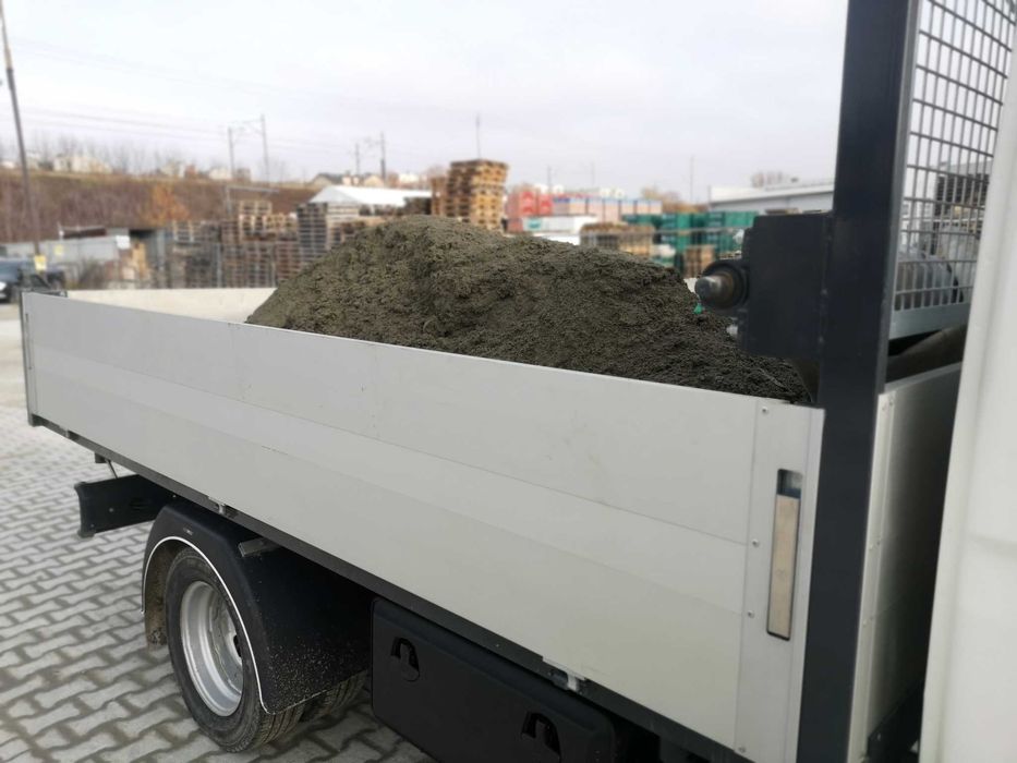 Beton towarowy półsuchy B15 B20 B25 zaprawy półsuche M20 M25 wywrotka