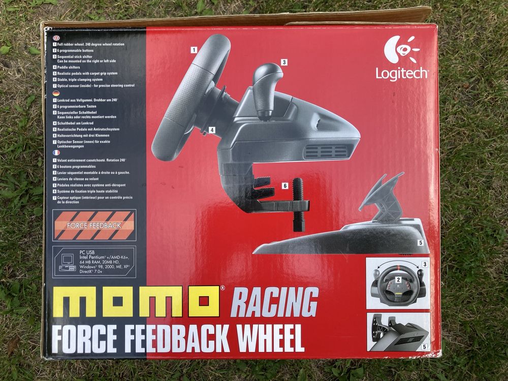 Logitech Momo Racing Force Feedback Wheel