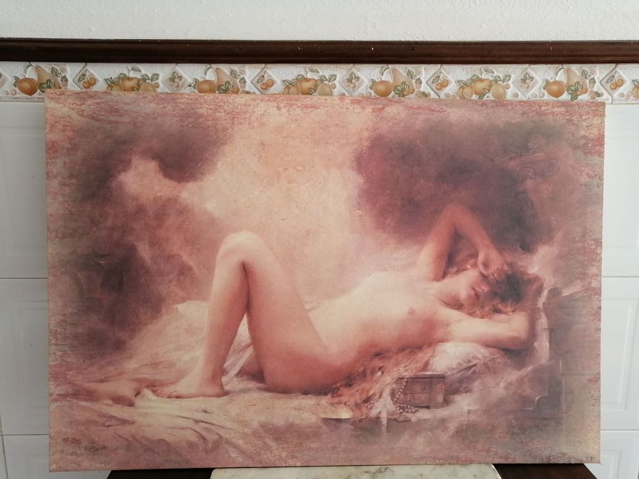 quadro em tela numerado