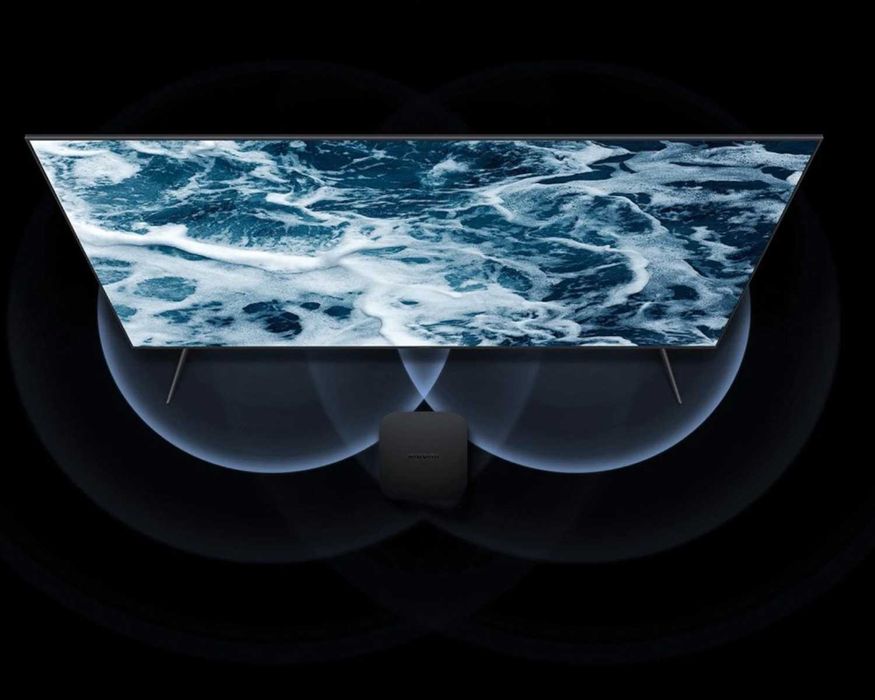 NOWY Xiaomi Mi Box S 4K UHD Dolby Atmos Chromecast BLUETOOTH Google TV