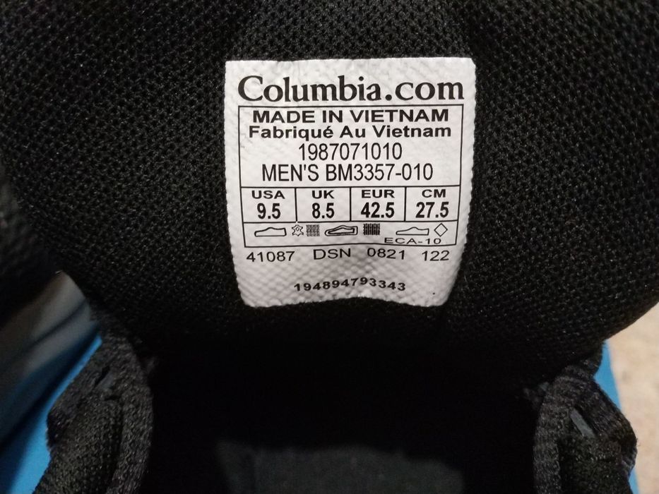 Кросівки Columbia Plateau оригінал розмір 43(28см)