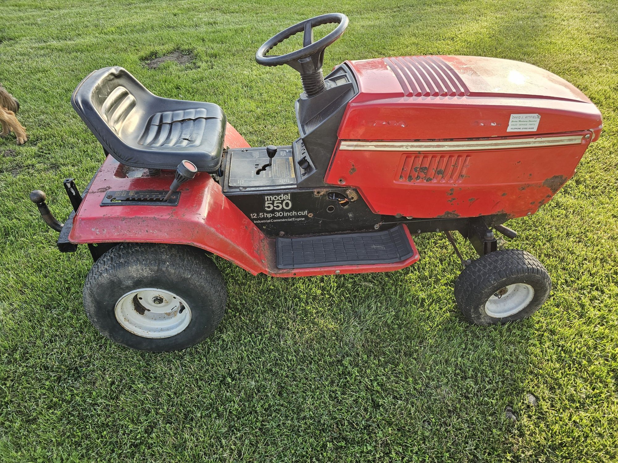 Traktorek MTD 550 12,5KM