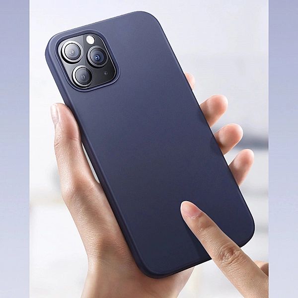 Joyroom Color Series ochronne etui do iPhone 12 Pro Max czarny (JR-BP8