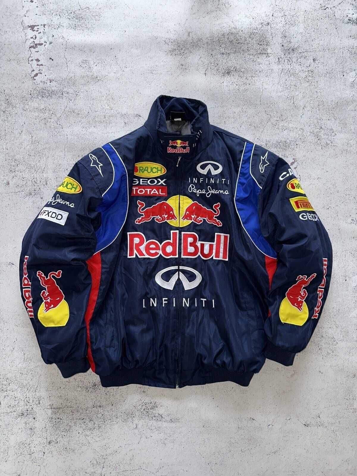 Casaco Vintage/Retro Red Bull/Infiniti/Pirelli Formula1/F1|Automobilia
