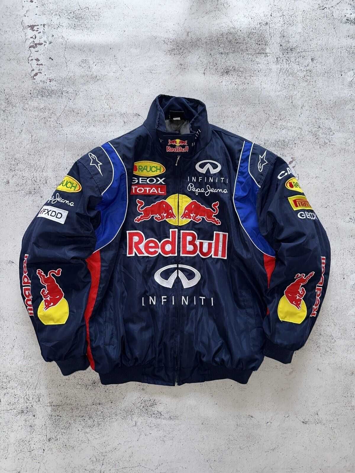 Casaco Vintage/Retro Red Bull/Infiniti/Pirelli Formula1/F1|Automobilia