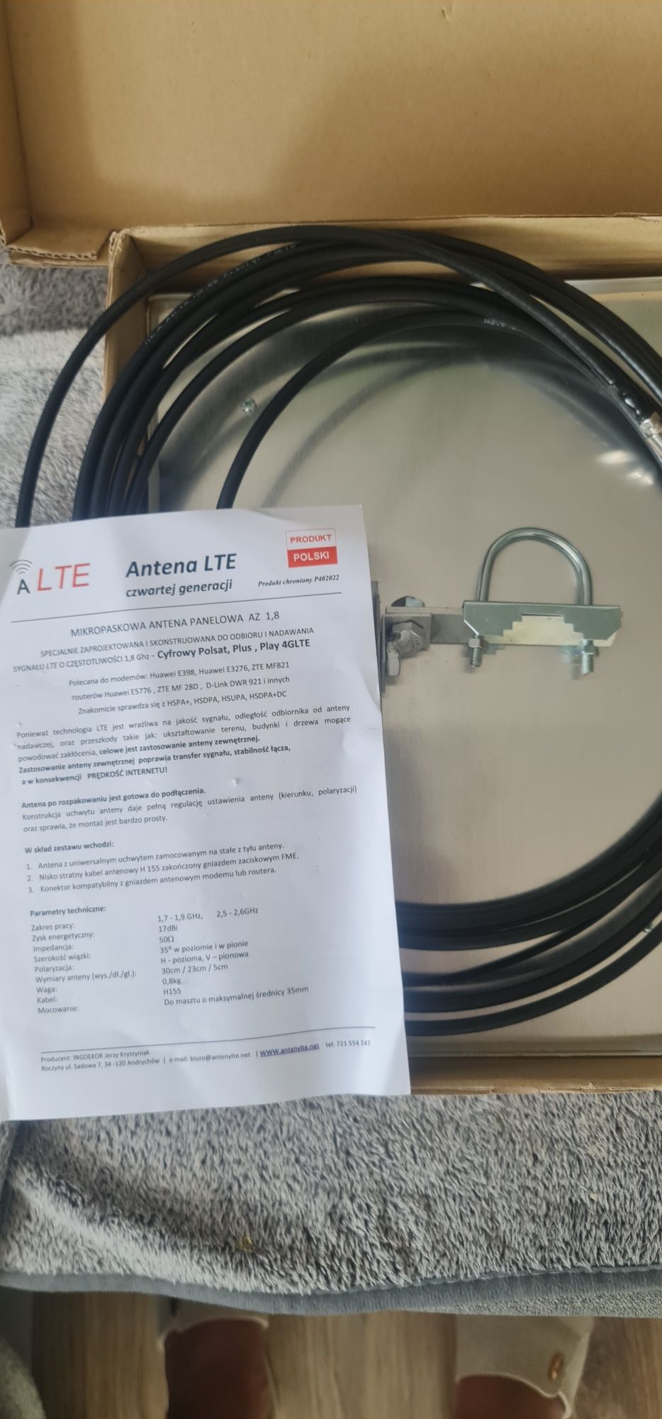 Antena LTE czwartej generacji
