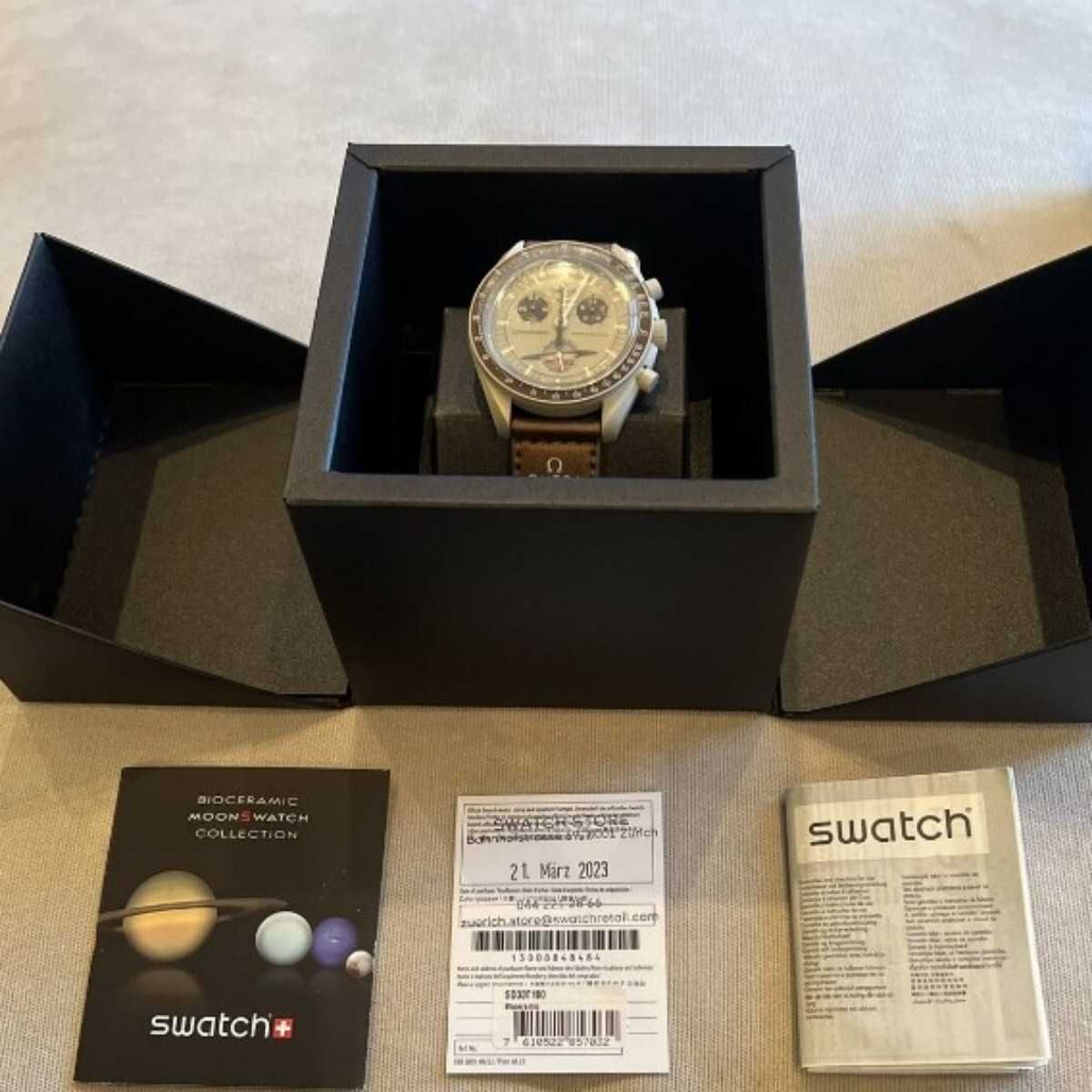SO33T100 Omega x Swatch – Saturn Kolekcja Oficjalna