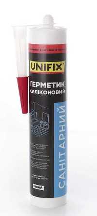 Герметик силіконовий універсальный UNIFIX (прозорий) 280мл