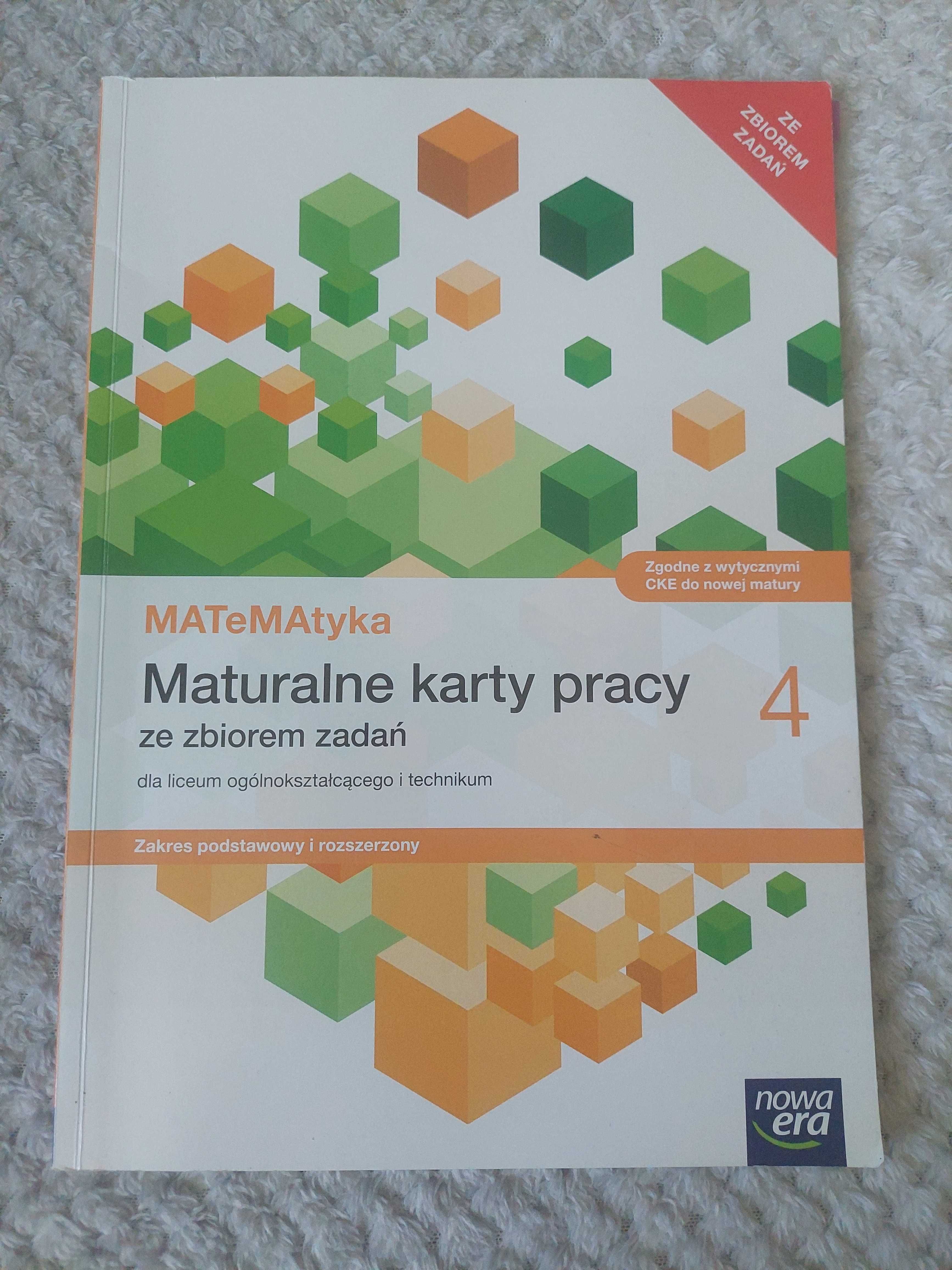 Maturalne karty pracy z matematyki 4. Zakres podstawowy i rozszerzony.