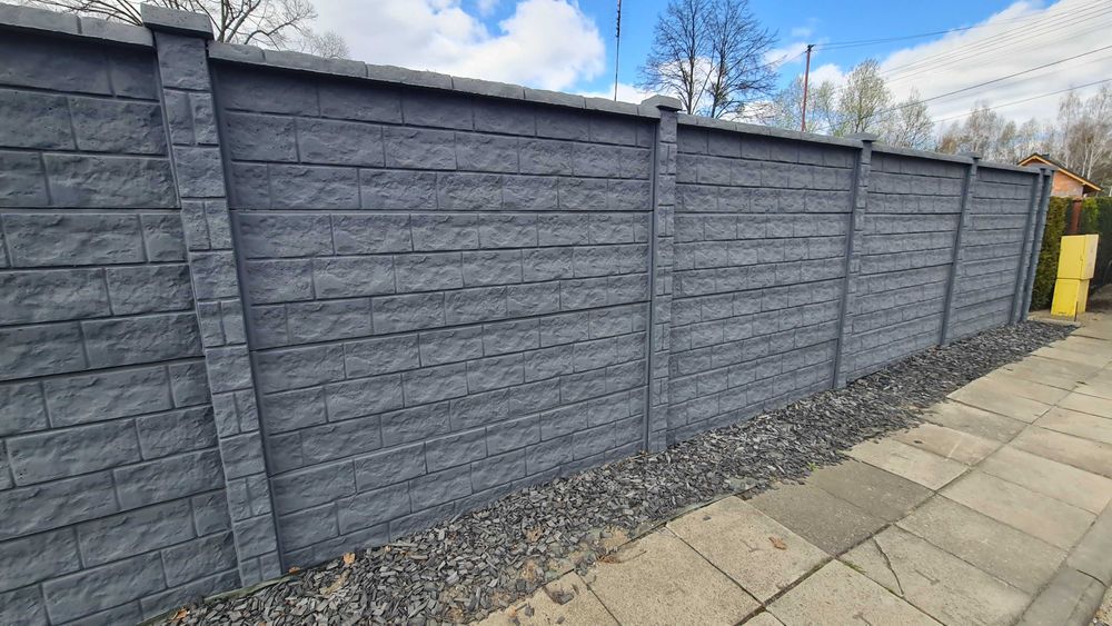 Ogrodzenia Betonowe, Panelowe 3D, Bramy furki z MONTAŻEM - DEMONTAŻEM