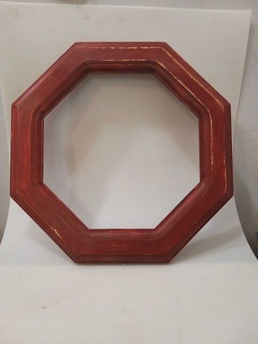 rama ośmiokątna płaska do lustra