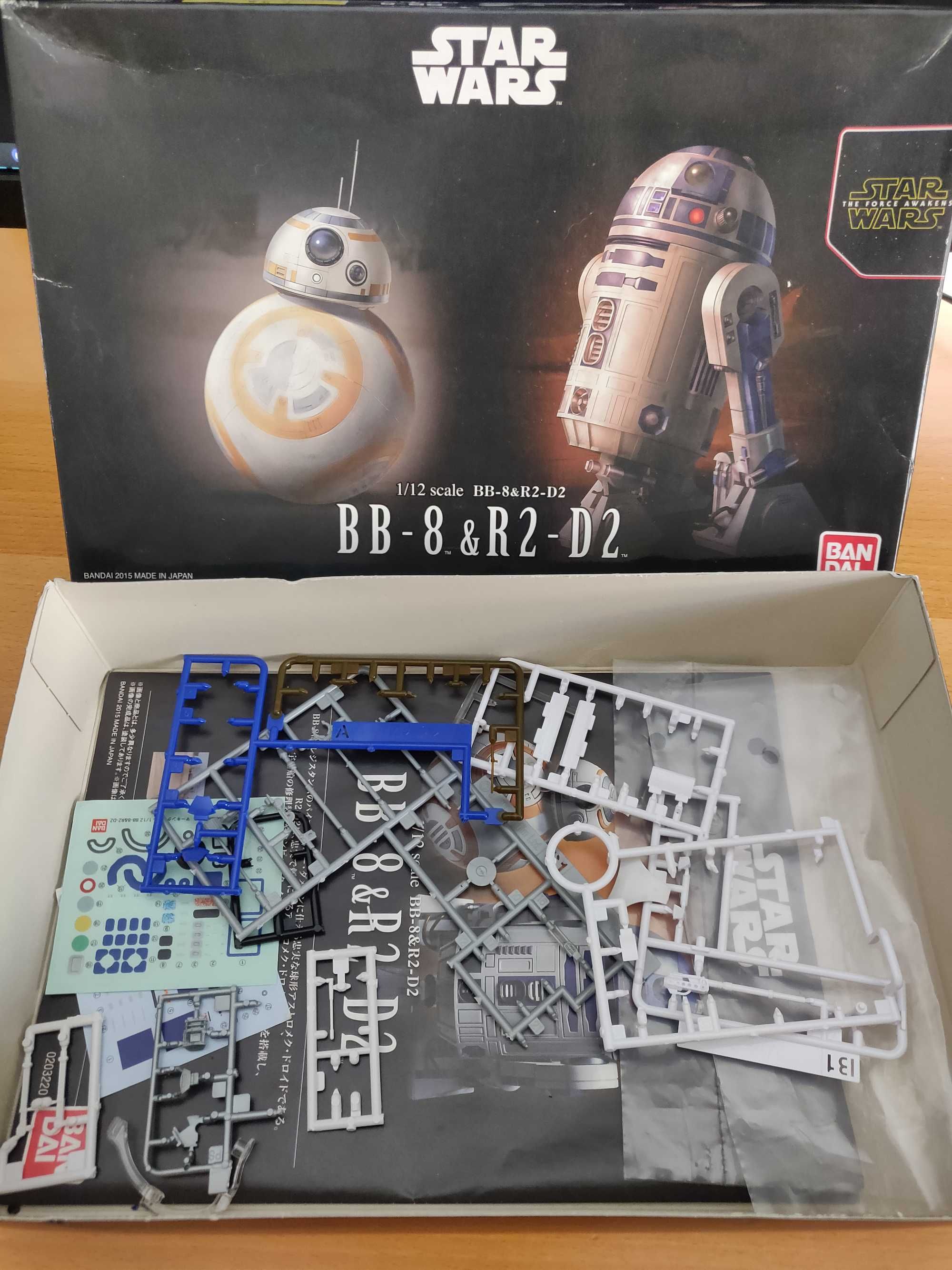 Star Wars: BB-8 & R2-D2 Bandai Model Kit