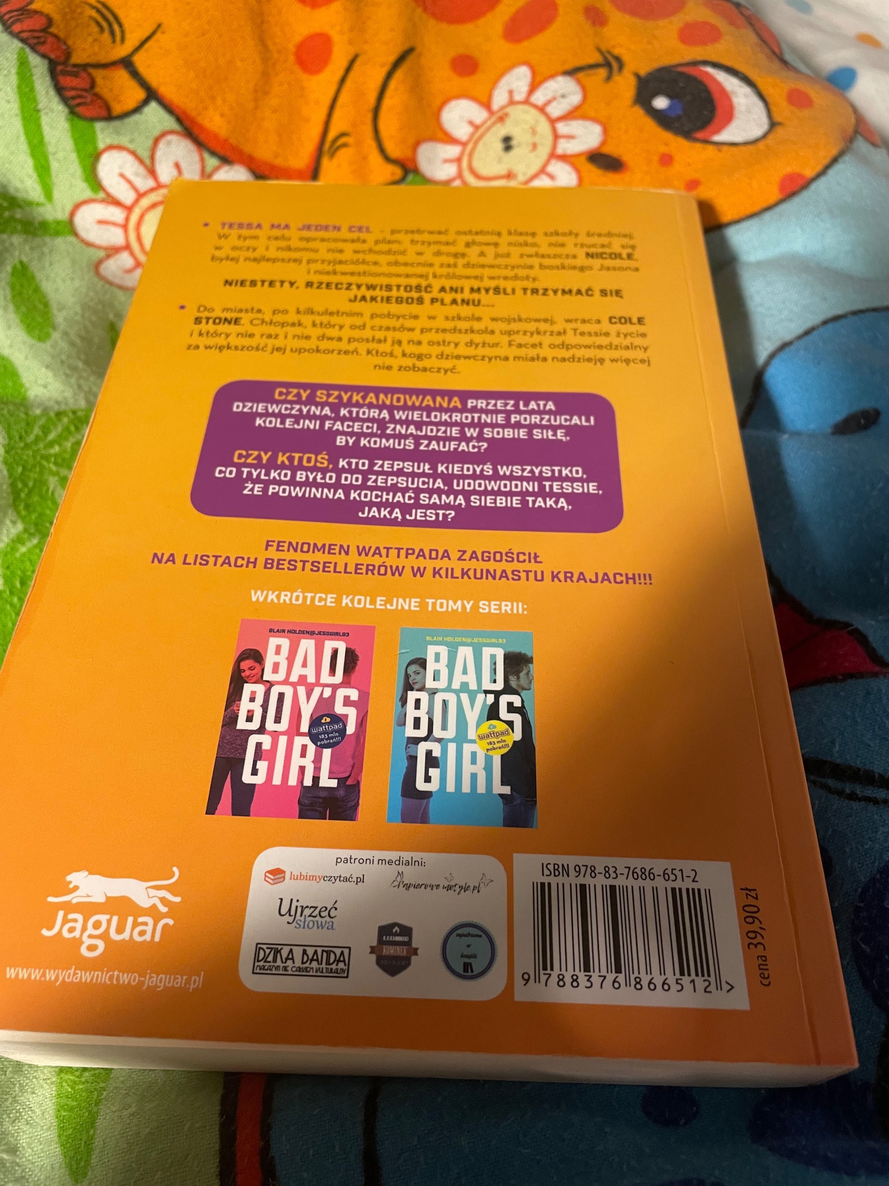 książka "Bad boys girl"