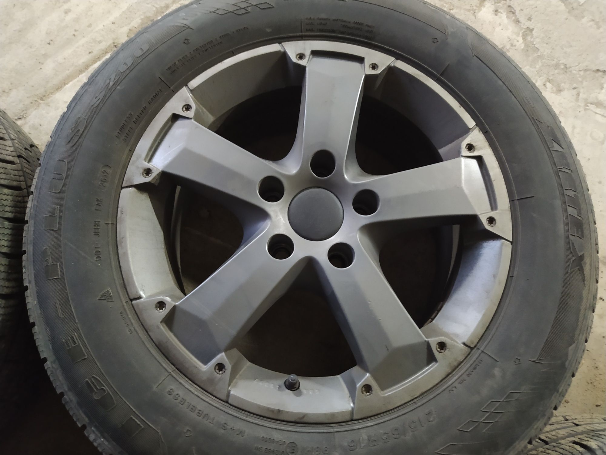 Koła 5x114.3 zima 16"