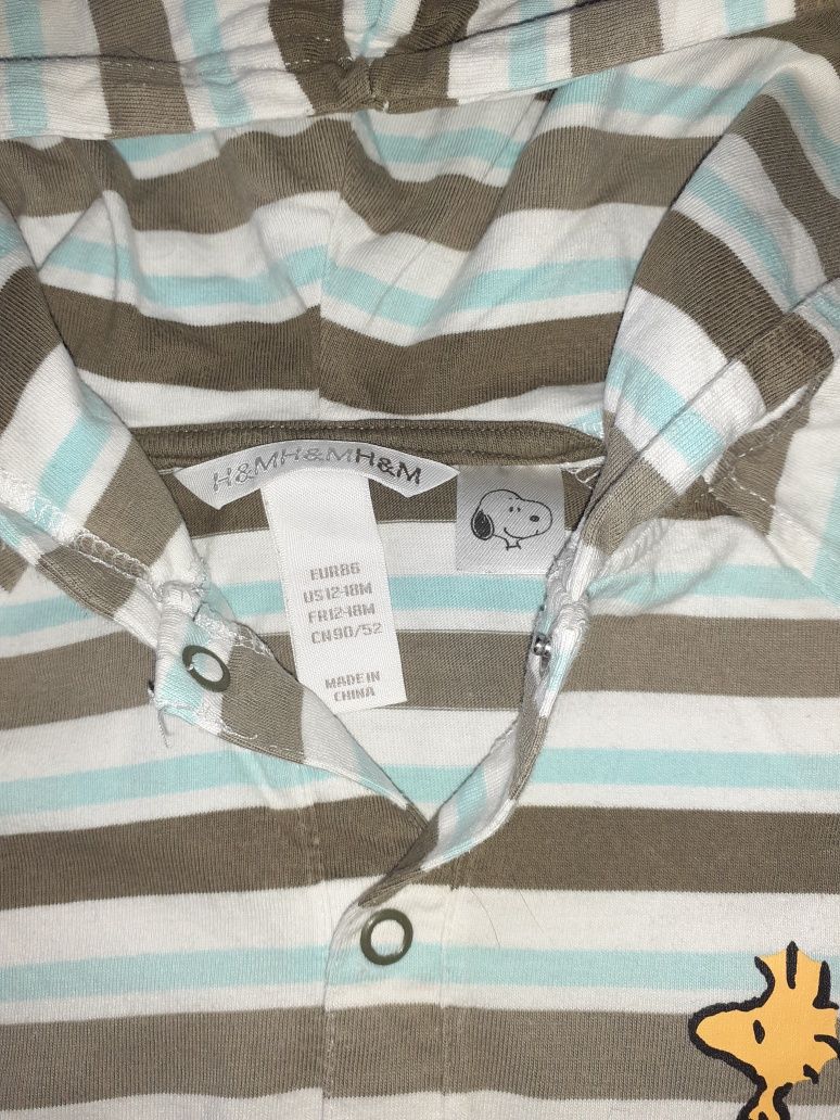 Rampers pajacyk krótki rękaw H&M 86