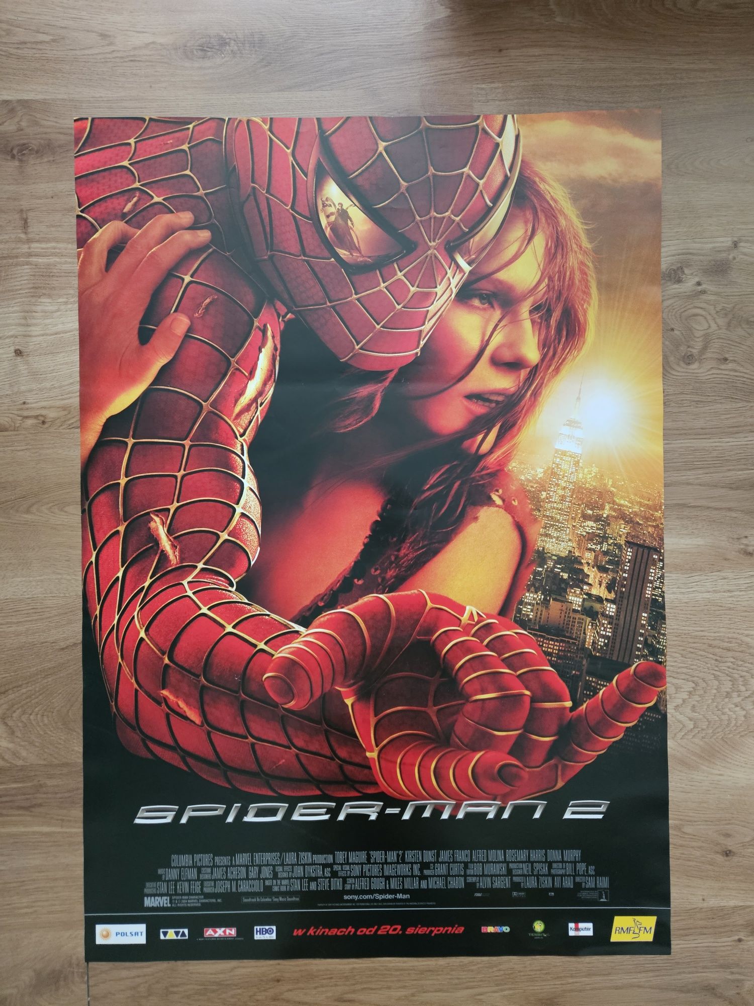 Plakat z filmu Spider-man 2