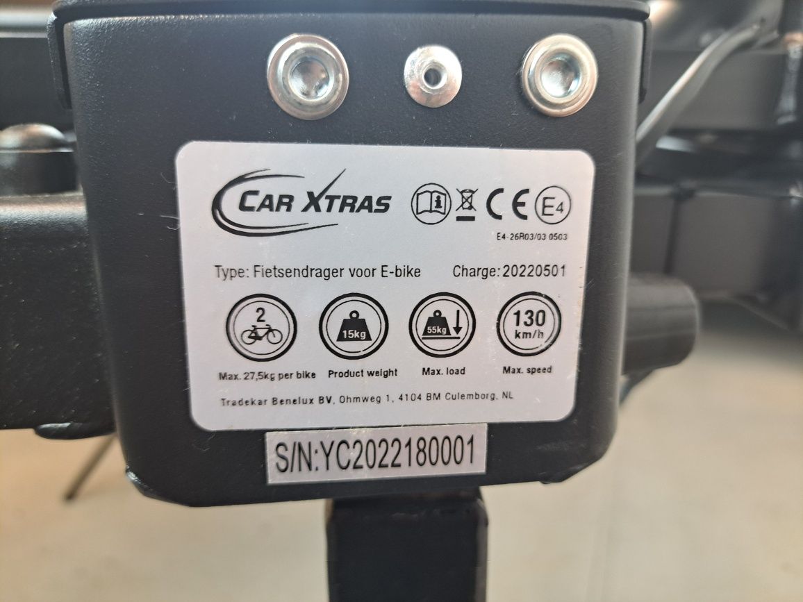 NOWY Bagażnik Rowerowy Car Xtras = ProUser Amber 2!