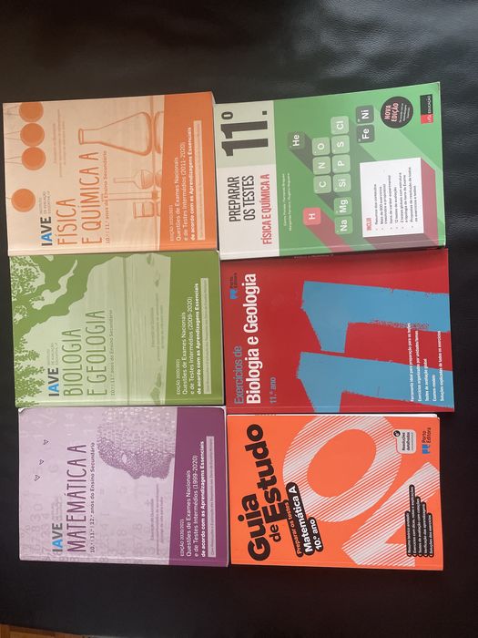 Livros de estudo de ciencias e tecnologias secudario